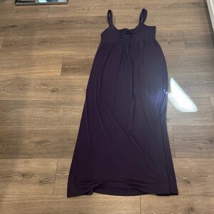 Ann Taylor Deep Purple Maxi Dress